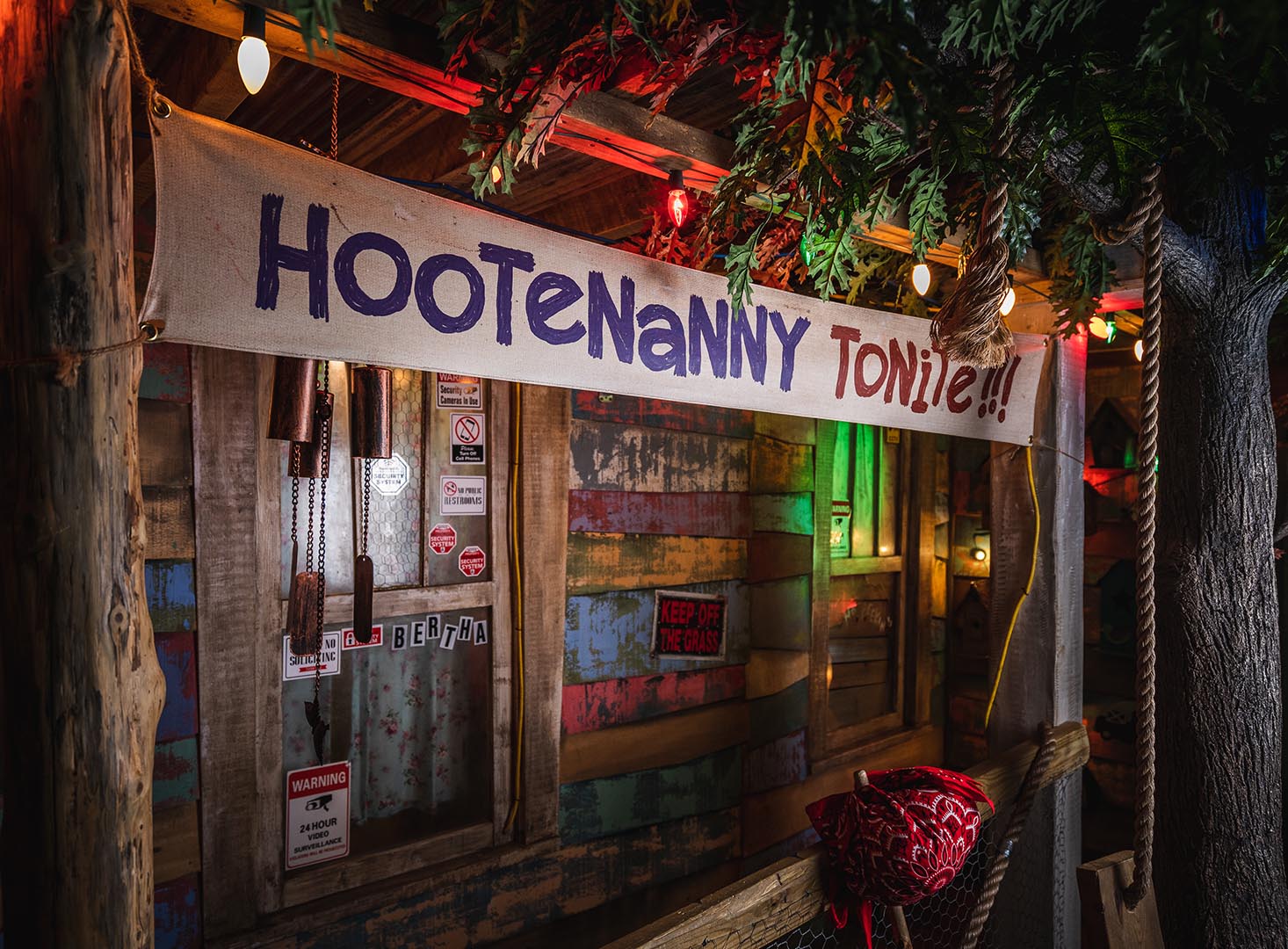 Gatlin's Escape Games Moonshine Hill Hootenanny in Gatlinburg and Pigeon Forge, TN.