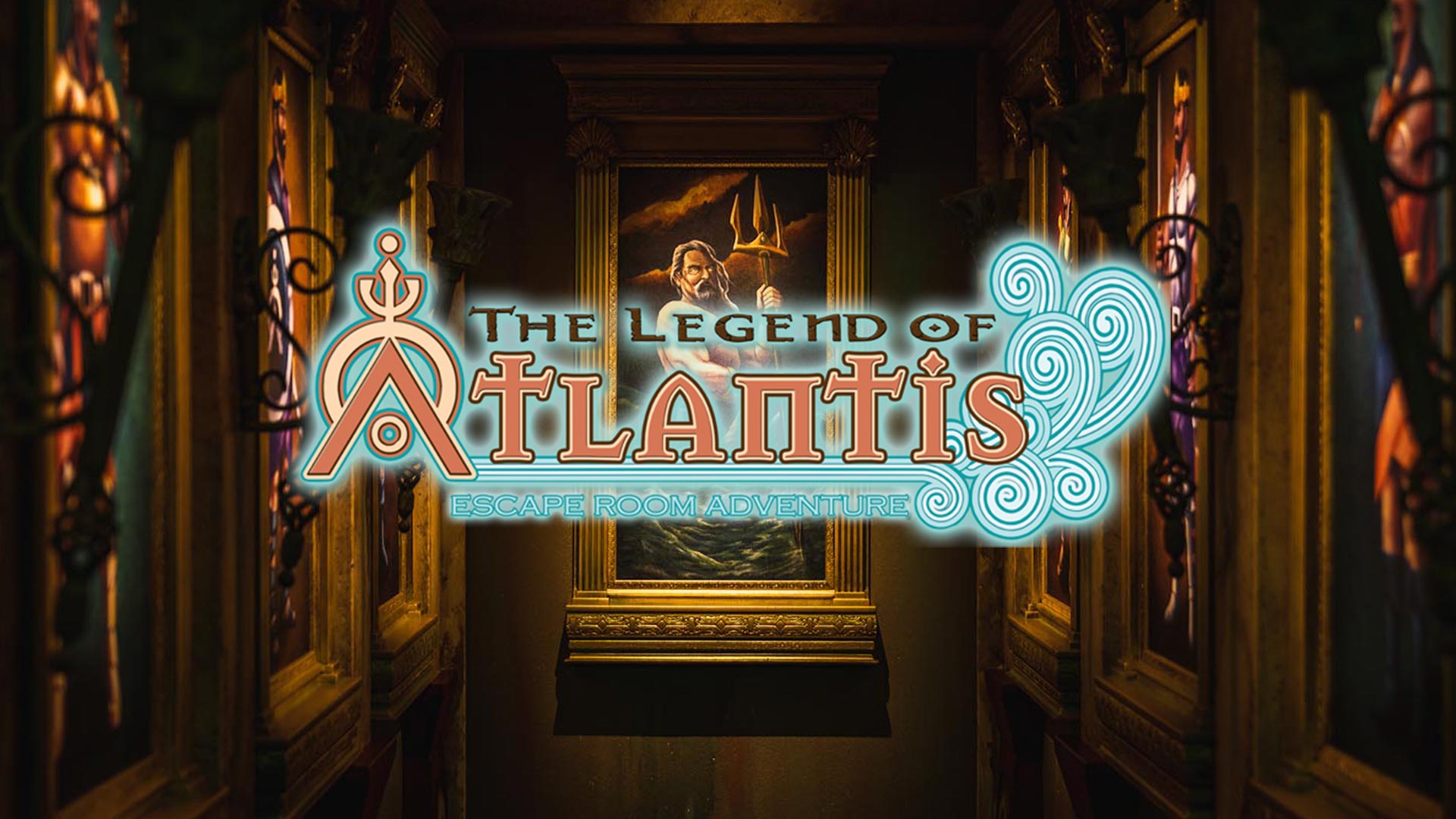 Gatlin's Escape Games Legend of Atlantis in Gatlinburg and Pigeon Forge, TN.